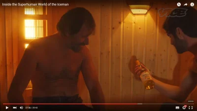 P.....i - Wim Hof pije Żołądkową gorzką i wszystko jasne.
Film