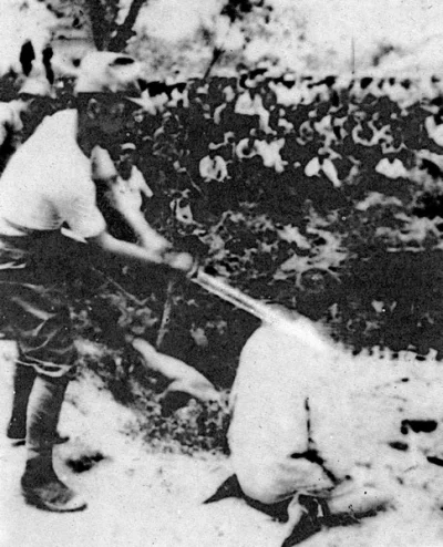 myrmekochoria - Chiński cywil na chwilę przed ścięciem przez japońskiego żołnierza

...