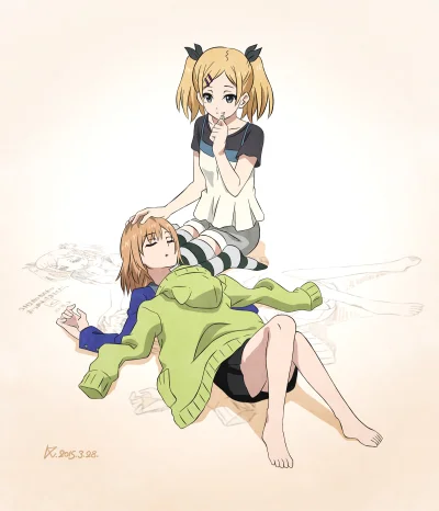 Kamil85R - #codziennamyaamori #aoimiyamori #shirobako #anime #randomanimeshit #erikay...