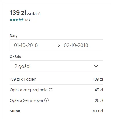 Kapsula - AirBNB w ogóle leci po bandzie. Jeśli ustawiam termin rezerwacji, to oni do...