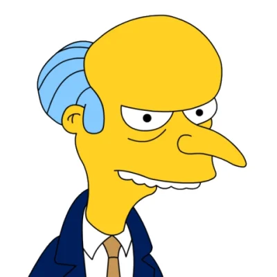 Picfan - @Gizd: Myślę że on był pierwowzorem Mr Burns'a w The Simpsons :D