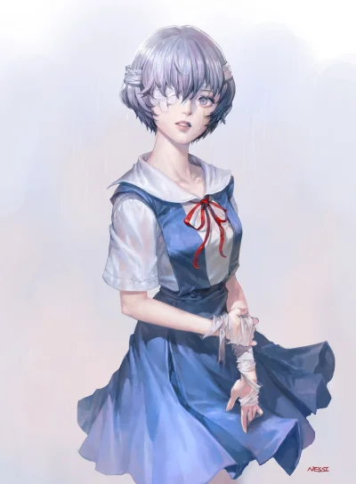 Czokolad - #randomanimeshit #evangelion #neongenesisevangelion #reiayanami #schoolgir...