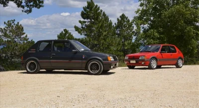 Stalingrad - 205 GTI x2 #francuskieklasyki #carboners #motoryzacja