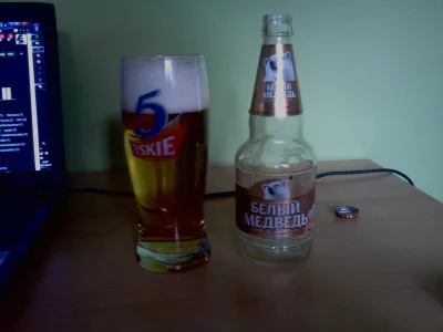 r.....7 - całkiem niezłe ruskie piwo :)

#60groszyzawpis #pijzwykopem