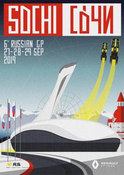 east_clintwood - Widzieliście plakat Renault na GP Rosji? XD
#f1