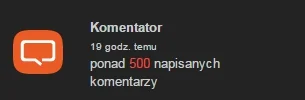 Marcinowy - Mirki, już ponad 500 komentarzy napisałem ( ͡° ͜ʖ ͡°)

#chwalesie #nocnaz...