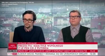 anallizator - "TVP zaprasza na antenę TVP dwóch dziennikarzy TVP żeby dziennikarz TVP...