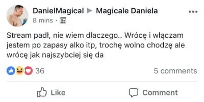 nierozpoznano - Info( ͡° ͜ʖ ͡°)
#danielmagical