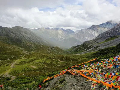 kotbehemoth - Widok zaraz za drugą przełęczą, ok 4700 m n.p.m