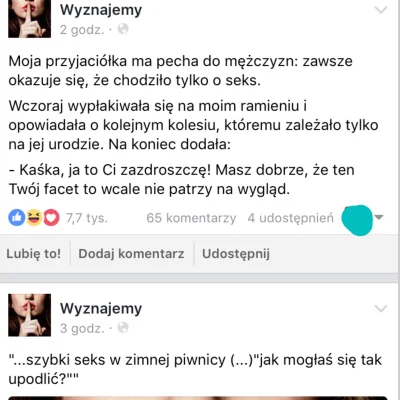 GonnaFind - Od niedawna obserwuje ogromny wzrost popularności fanpage "Wyznajemy" na ...