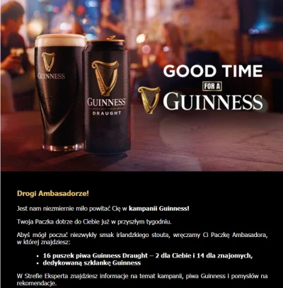 bxl - Kolejna kampania w #streetcom ( ͡° ͜ʖ ͡°)

#Guinness #GoodTimeForAGuinness #D...