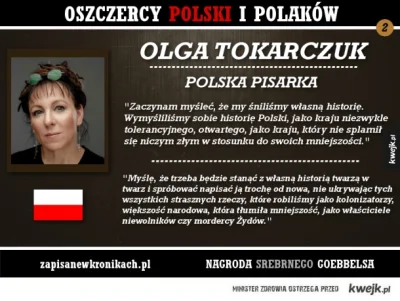 vendaval - > Olga Tokarczuk która mówiła w Sztokholmie o "zamykaniu w bańkach"...

...