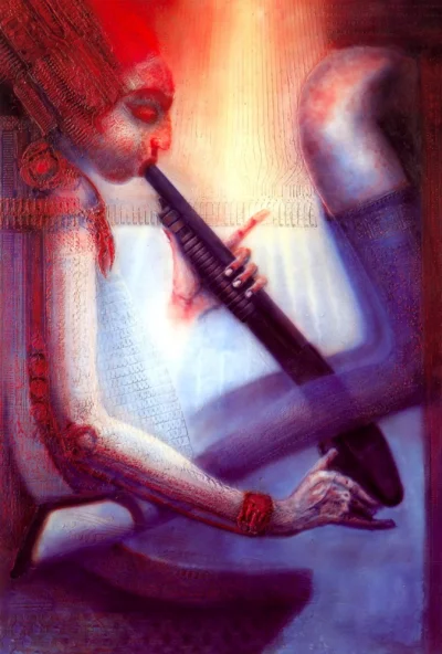 Khagmar - #art #hrgiger #sztuka #malarstwo i trochę #przegryw
