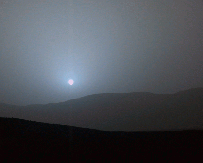 SchrodingerKatze64 - Zachód Słońca w kraterze Gale na Marsie (｡◕‿‿◕｡)

Dlaczego zac...