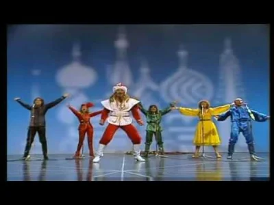 E.....L - Dschinghis Khan - Moskau, każdy kojarzy na pewno chociaż fragment ;)
#muzy...