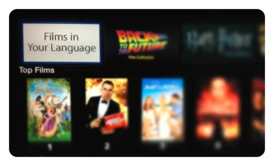 chato - W menu #appletv pojawiła się osobna sekcja "Films in Your Language" (choć pók...