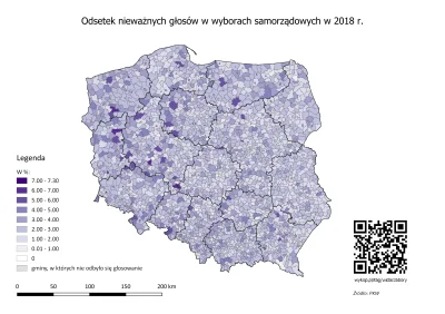 czarnobiaua - Odsetek nieważnych głosów w wyborach samorządowych w 2018 r.

Żródło:...