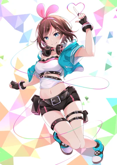 l.....f - #randomanimeshit #virtualyoutuber #kizunaai #anime #pixiv #