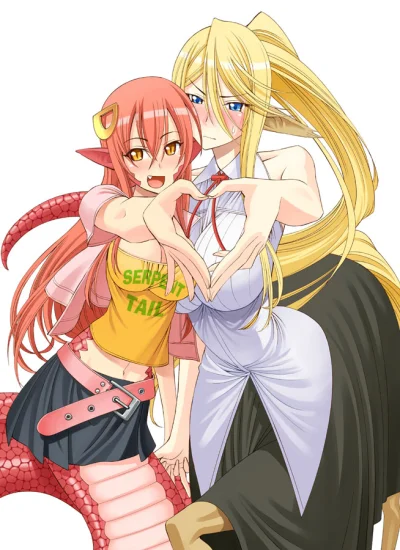 odglosy_bebnow - #anime #randomanimeshit #monstermusumenoirunichijou #miia #centoreas...