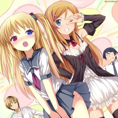 z.....s - #randomanimeshit #oreimo #bokuwatomodachigasukanai #kirino #kobato #heteroc...