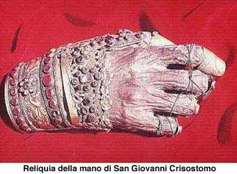 Amadeo - Probowalem znaleźć zdjęcie ręki St. Mary Magdalene bez pancerza, ale chyba n...