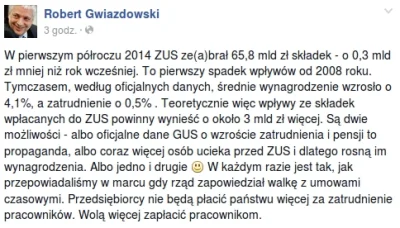 franekfm - #ekonomia #zus #gwiazdowski #robertgwiazdowski #4konserwy #gus