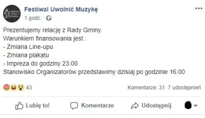 labla - W Polsce jak w chlewie obsranym gównem.

Jest sobie maly festiwal metalowy ...
