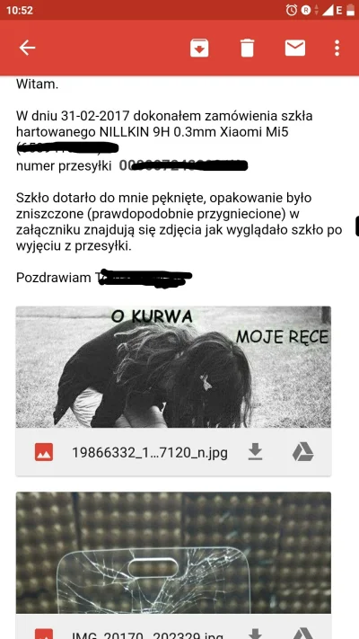 tonymakarony - Co sie #!$%@? xD zamawiałem szkło do swojego siaomi, dotarło do mnie k...