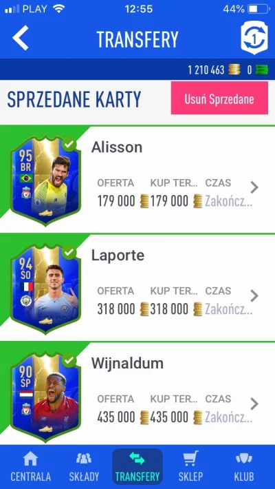 gunwo123 - #fut #fifa19 Podsumowanie zysku z elity 3.
Z paczek za 100k i 125k najleps...