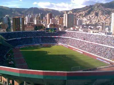 LeSmoke - @Nicki_Pedersen: Dorzucę Estadio Hernando Siles w Boliwii.
Najwyżej położo...