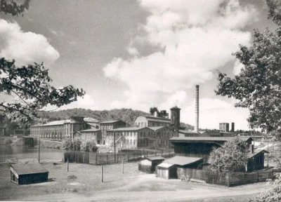 xvovx - Kępice - Warcińska Fabryka Papieru, około 1939 roku.
#xvovxpomorze #starezdj...