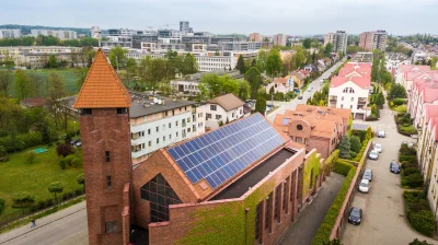 ColumbusEnergy - Mamy sporo realizacji na kościołach. Kształty w krzyże jednak z regu...