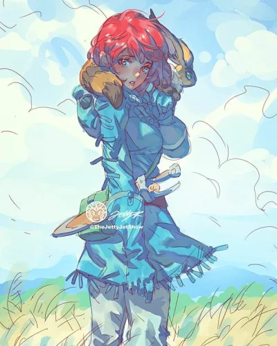 Banri - #randomanimeshit #nausicaaofthevalleyofthewind #nausicaa #animeoldschool #ani...