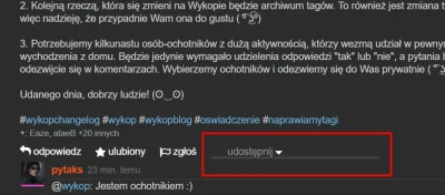 Sephirek - @wykop: Na Chrome komentarze przykrywają okno z dostępnymi serwisami do ud...