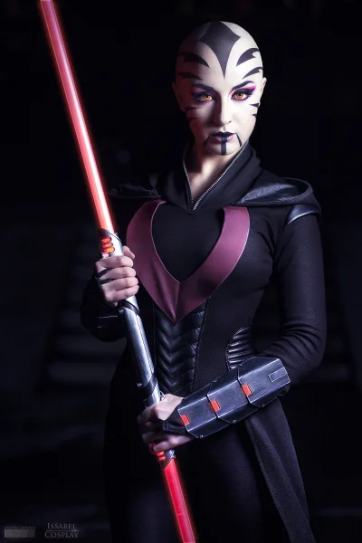 Issabel - Join the Dark side! Sith ze #starwars w moim wykonaniu! #ladnapani czy łysi...