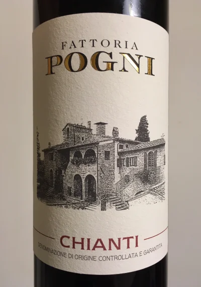 NieWinnePodroze - Fattoria Pogni Chianti 2015. Klasyczne, przyjemne włoskie wino z zn...