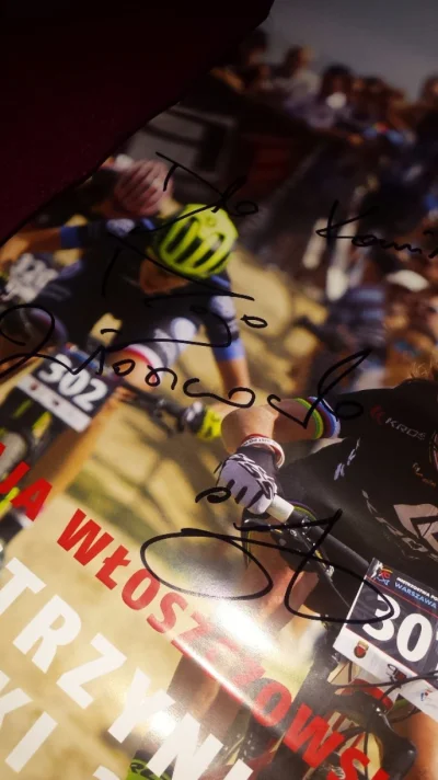 Baczy - Udało się zdobyć autograf Mai Włoszczowskiej na targach Bike Expo w #kielce 
...