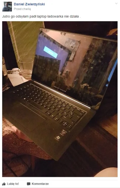 usunkontowypok - laptop gamingowy za 3,2k cebulionów po uruchomieniu wieśka na medium...