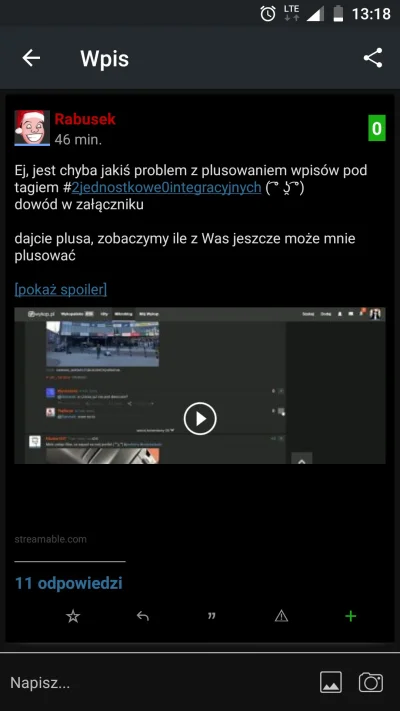 elLimon - @Rabusek Wyzerowałem Ci plusy. Sorry mordo.