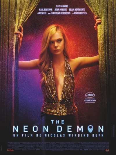 Krzylip - Oficjalny plakat "The Neon Demon". Czekam cholernie, zwłaszcza, że to kolej...