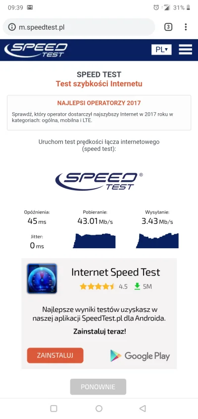 woleratler - @fadeimageone: internet w telefonie jest szybszy -_-