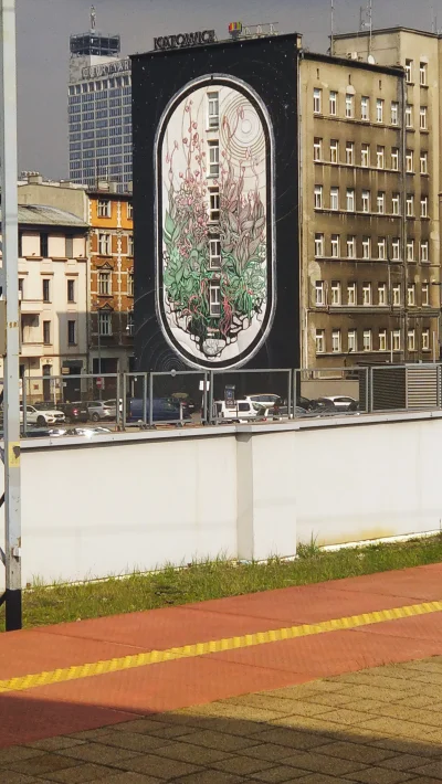 L.....a - Jeden z moich ulubionych #mural w #katowice (｡◕‿‿◕｡)