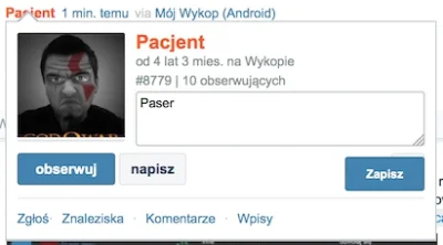 hyperlink - @Pacjent: