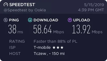 Michuy - Ja z lte od t-mobile jestem zadowolony, ostatnio po 8 miesiącach od zawarcia...