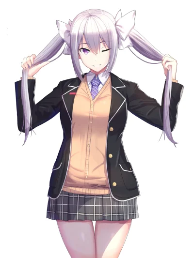 l.....f - #randomanimeshit #virtualyoutuber #nijisanji #kaedehiguchi #schoolgirl #ani...