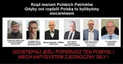 r.....y - Jeszcze Stonoga Ministrem Sprawiedliwości i będziemy supermocarstwem xD

...