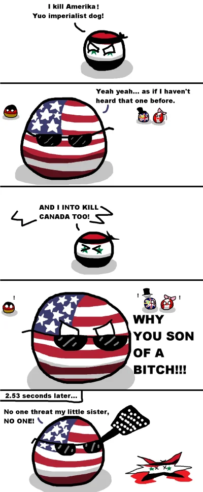 mnoc - USA vs ISIS #USA #kanada #polandball