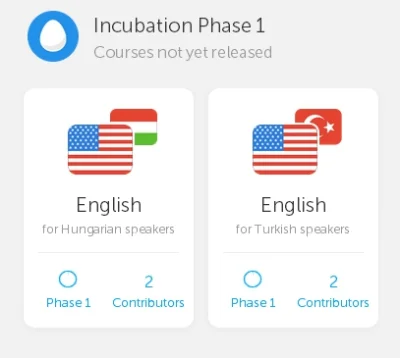 b.....k - Dwa nowe języki w inkubatorze: węgierski i turecki

#duolingo #incubatorduo...