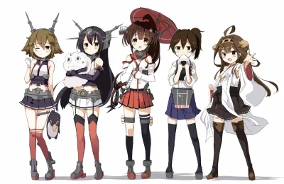 z.....s - #randomanimeshit #kantaicollection #nagato #mutsu #yamato #kaga #kongou #lo...