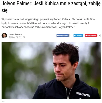 t.....l - Ale kwikłem z wp.pl, łyknęli jak młode wykopki XDDDDD

https://sportowefa...